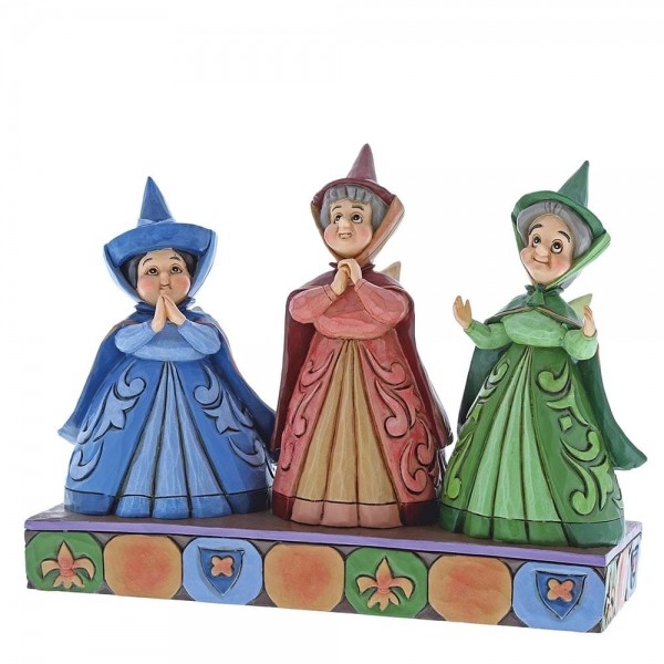 Flora, Fauna and Merryweather Royal Guests (Three Fairies )