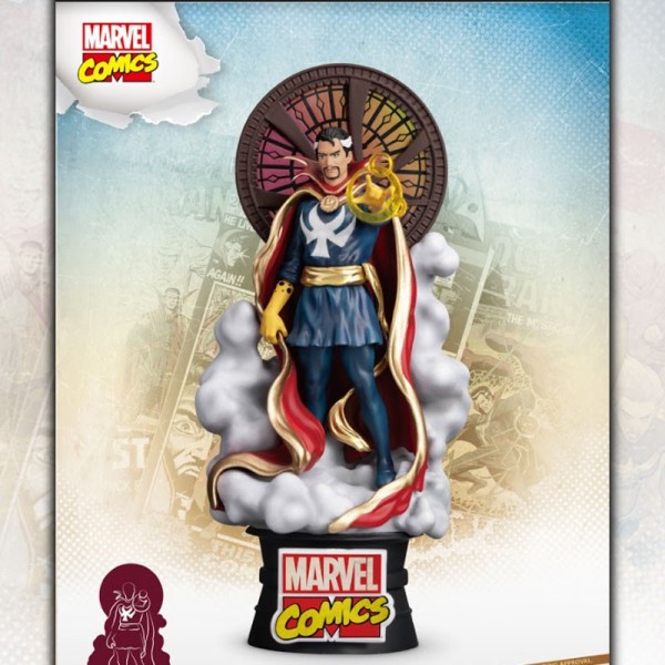 MARVEL - D-Stage Captain Marvel 16cm Doctor Strange 