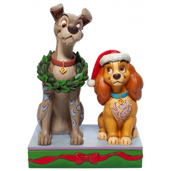 Decked out Dogs (Lady and the Tramp Figurine)