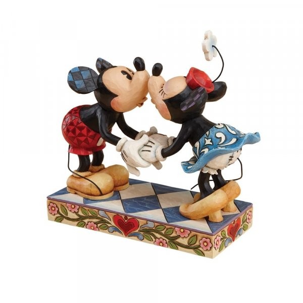 Smooch For My Sweetie - Mickey & Minnie Figurine Jim Shore