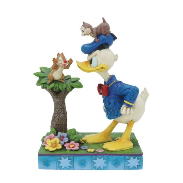 Donald Duck and Chip n Dale Figurine by Jim Shore