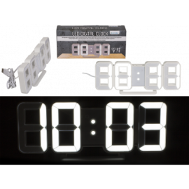 Led Digital Clock with Alarm, Date & Temperature