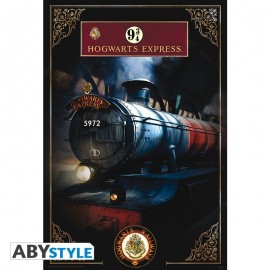 Poster « Hogwarts Express » Rick & Morty Marvel Stranger Things