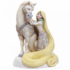 Innocent Ingenue (Rapunzel White Woodland Figurine)