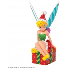 Disney Britto Tinkerbell on Present Mini Figurine 