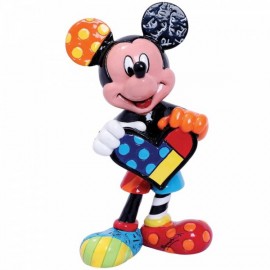 Mickey Mouse with Heart Mini Figurine by Romero Britto