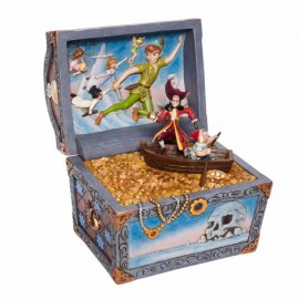 Treasure strewn Tableau - Peter Pan Flying Scene Figurine Jim Shore