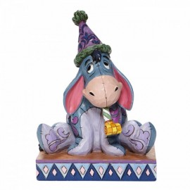 Birthday Blues - Eeyore with Birthday Hat Figurine Jim Shore