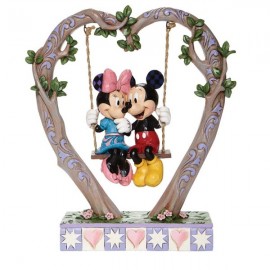 Sweethearts in Swing (Mickey and Minnie on Swing Figurine)