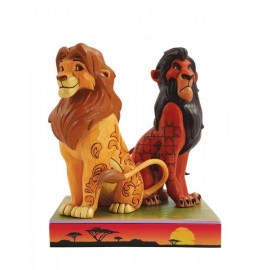 Simba & Scar Figurine