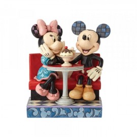 Love Comes In Many Flavours - Mickey and Minnie Figurine