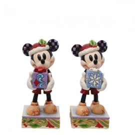 Mickey Mouse Secret Santa Figurine by Jim Shore