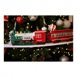 Τρένο Μέσα και Γύρω στο Χριστουγεννιάτικο Δέντρο