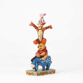 Built by Friendship-Eeyore, Pooh, and Piglet Figurine by Jim Shore