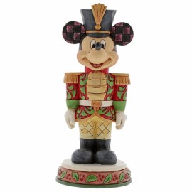 Disney Jim Shore- Nutcracker Stalwart Soldier Mickey Mouse 