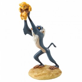 Disney Enchanting- A King is Born- Rafiki and Simba Figurine