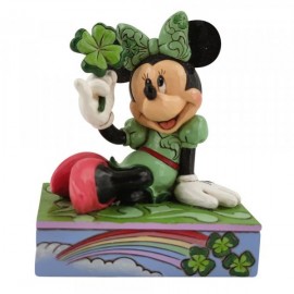 Shamrock Wishes Minnie Mouse Figurine 