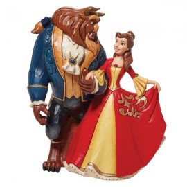 Beauty & the Beast Enchanted Christmas Figurine by Jim Shore