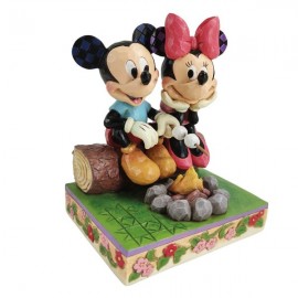 Mickey & Minnie Campfire Figurine by Jim Shore
