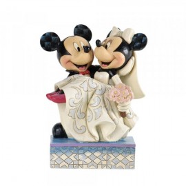 Congratulations - Mickey & Minnie Mouse Figurine by Jim Shore