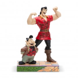 Muscle Bound Menace- Gaston and Lefou Disney Traditions by Jim Shore