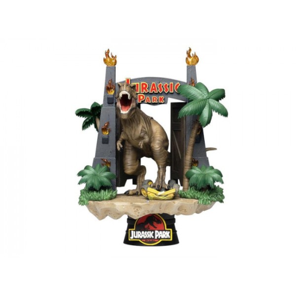 Park Gate (Jurassic Park D-Stage PVC Diorama 15 cm