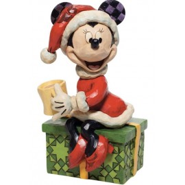 Disney Traditions Jim Shore Φιγούρα Minnie Mouse με Ζεστή Σοκολάτα