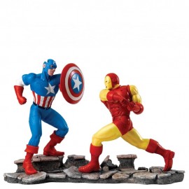 Ο Captain America εναντίον του Iron Man Συλλεκτικό Αγαλματίδιο από τη Disney- Marvel