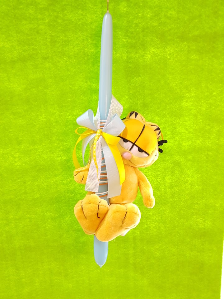 Λαμπάδα Garfield Λούτρινο - Image 2