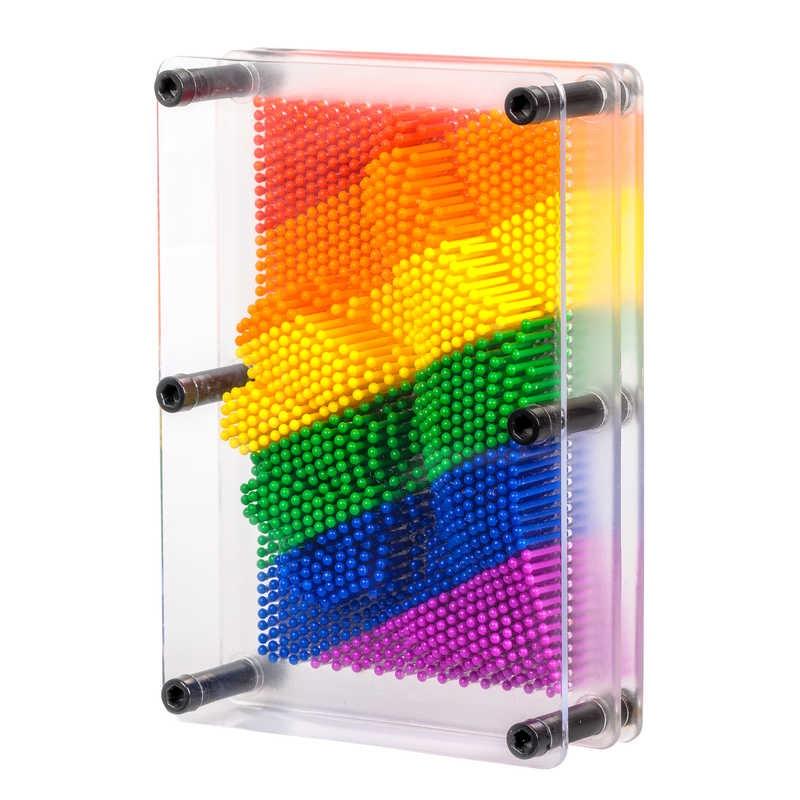 Pin Art Rainbow