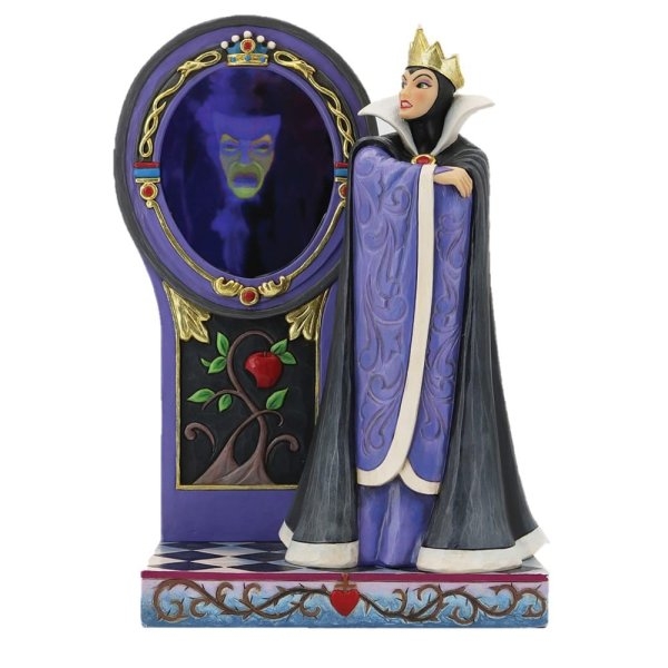 Evil Queen with Mirror Figurine by Jim Shore - Image 2