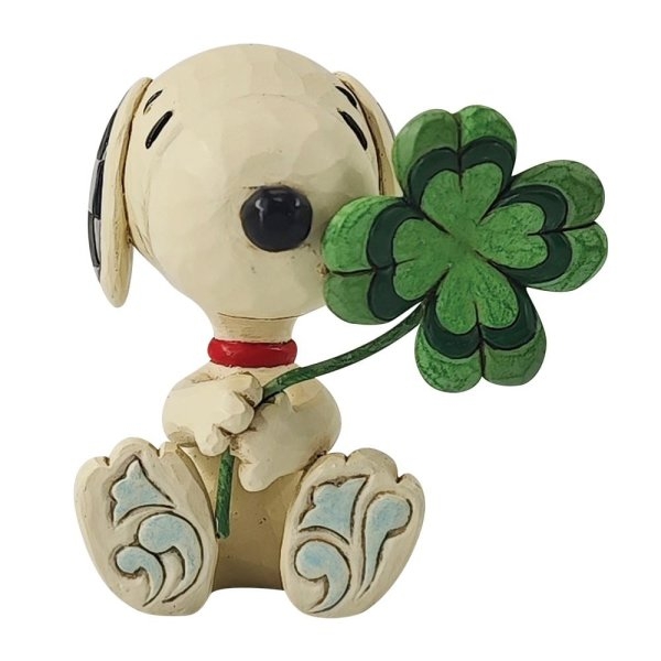 Snoopy with Clover Mini Figurine - Image 2