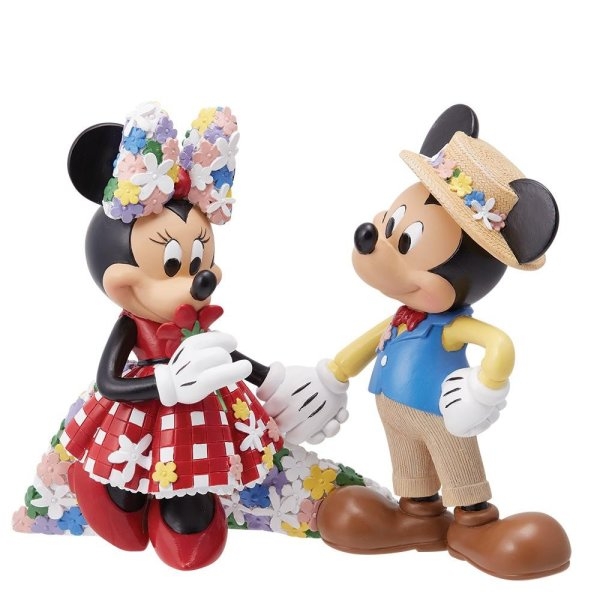 Mickey & Minnie Botanical Figurine - Image 2