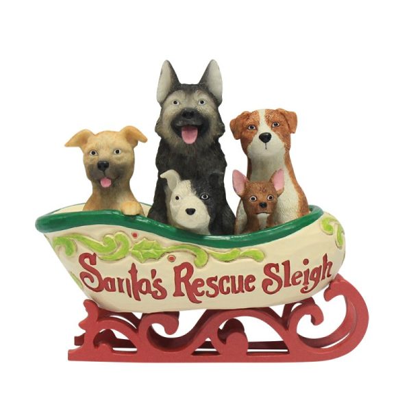 Santa's Rescue Sleigh | Heartwood Creek by Jim Shore